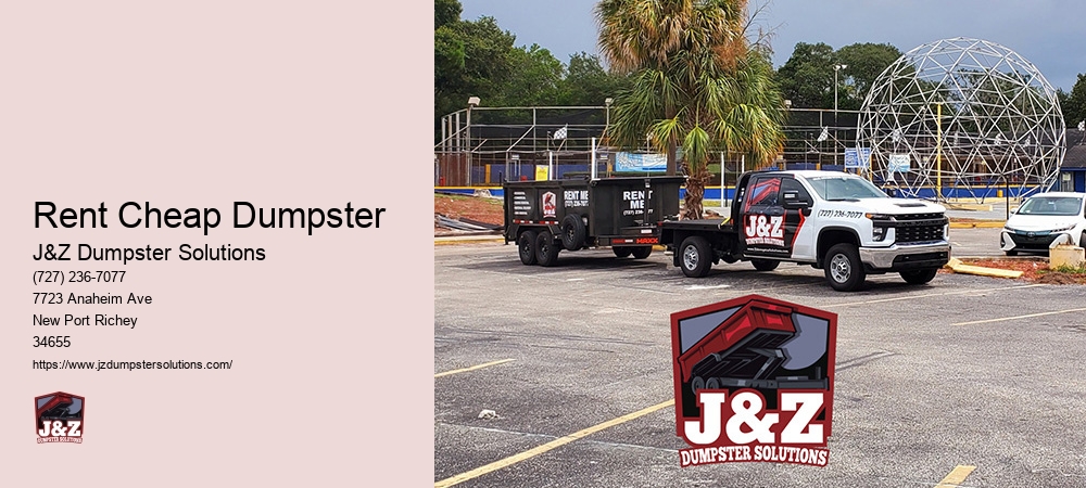 Inexpensive Dumpsters