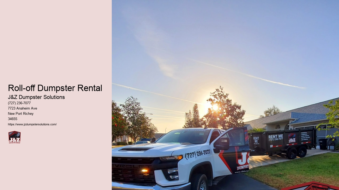 Roll-off Dumpster Rental